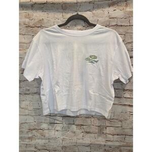 Rip Curl Graphic Tee Crop Top Size Small